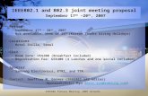 IEEE802.1 and 802.3 joint meeting proposal September 17 th  ~20 th , 2007