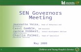 SEN Governors Meeting Jeannette Veira,  Head of Behaviour and Attendance