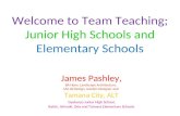 Welcome to Team Teaching; Junior High Schools and Elementary Schools