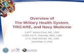 Overview of The Military Health System, TRICARE, and Navy Medicine