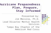 Hurricane Preparedness Plan, Prepare,  Stay Informed