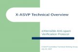 X-ASVP Technical Overview