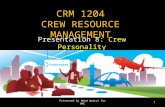 CRM 1204 CREW RESOURCE MANAGEMENT