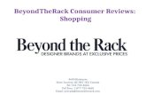 BeyondTheRack Consumer Reviews: Shopping