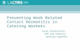 Preventing Work Related Contact Dermatitis in Catering Workers