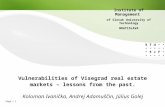 Vulnerabilities of Visegrad real estate markets – lessons from the past.