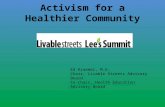 Activism for a Healthier Community