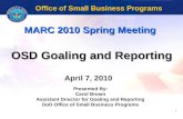 MARC 2010 Spring Meeting