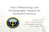 Navy Meteorology and Oceanography Support for Homeland Security