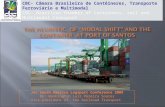 the heuristic  of “modal shift” and the container  at Port of Santos