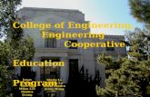 College of Engineering,           Engineering                  Cooperative