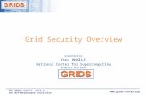 Grid Security Overview