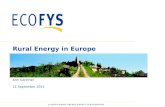 Rural Energy in Europe