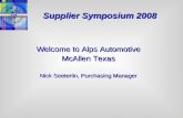 Supplier Symposium 2008