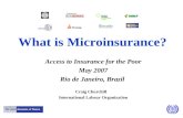 What is Microinsurance?