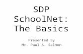 SDP SchoolNet: The Basics