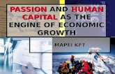 PASSION  AND  HUMAN CAPITAL  AS THE ENGINE OF ECONOMIC GROWTH