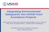 Integrating Environmental Safeguards into USAID Food Assistance Projects