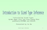 “Calculating Sized Types”  by  Wei-Ngan Chin and Siau-Cheng Khoo published in  PEPM00 and HOSC01