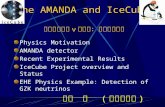 The AMANDA and IceCube  高エネルギー ν 天文学：宇宙探査の窓