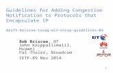 Bob Briscoe , BT John Kaippallimalil, Huawei Pat Thaler, Broadcom IETF-89 Nov 2014