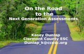 On the Road  to the Next Generation Assessments