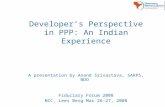 Developer’s Perspective in PPP: An Indian Experience