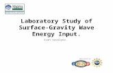 Laboratory Study of Surface-Gravity Wave Energy Input.