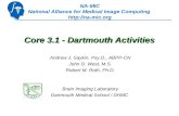 Core 3.1 - Dartmouth Activities