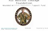 Air Warrior Courage Foundation Wounded Warrior Emergency Support Fund