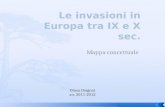 Le invasioni in Europa tra IX e X sec.