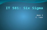 IT 581: Six Sigma