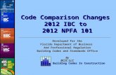 Code Comparison Changes  2012 IBC to  2012 NPFA 101