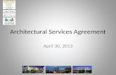 Architectural Services Agreement