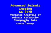 Advanced Seismic Imaging GG 6770