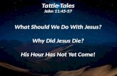 Tattle Tales John 11:45-57