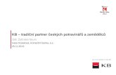 KB – tradiční partner českých potravinářů a zemědělců