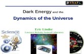 Dark Energy  and the Dynamics of the Universe
