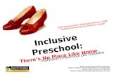 Inclusive Preschool: There’s No Place Like Home