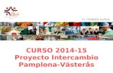 CURSO 2014-15 Proyecto Intercambio Pamplona-Västerås