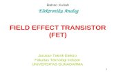 FIELD EFFECT TRANSISTOR (FET)
