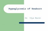 Hypoglycemia of Newborn