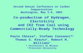 Co-production of Hydrogen, Electricity  and CO2 from Coal using Commercially-Ready Technology