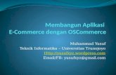 Membangun Aplikasi  E-Commerce dengan OSCommerce