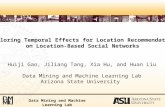 Exploring  Temporal Effects  for Location Recommendation on Location-Based Social  Networks