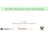The PPPL Perspective on Ten Year Planning