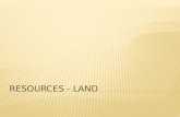 Resources - Land