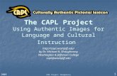 The CAPL Project Using Authentic Images for Language and Cultural Instruction