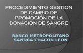 BANCO  METROPOLITANO SANDRA CHACON LEON