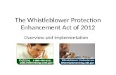 The Whistleblower Protection Enhancement Act of 2012